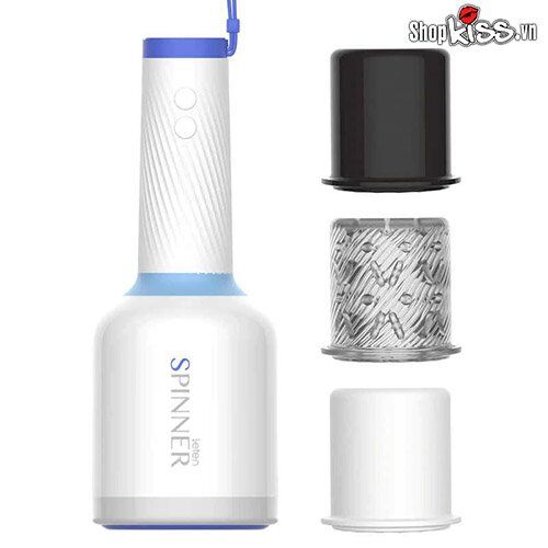 Cốc thủ dâm nam Leten Spinner tự động rung xoay sục mạnh