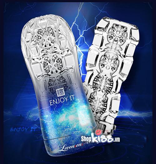 Cốc thủ dâm trong suốt LoveAider siêu sướng chất liệu an toàn nam