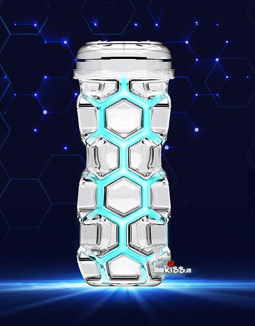 Cốc thủ dâm trong suốt LoveAider siêu sướng chất liệu an toàn nam