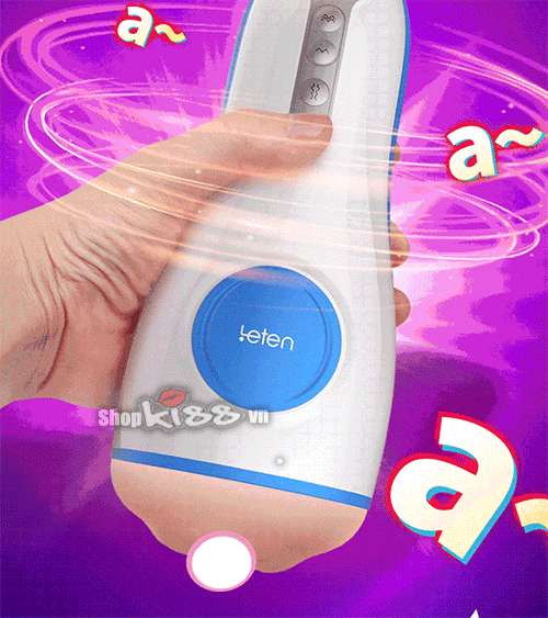 Cốc thủ dâm Leten AMT AirCraft tự động rung co bóp kích thích