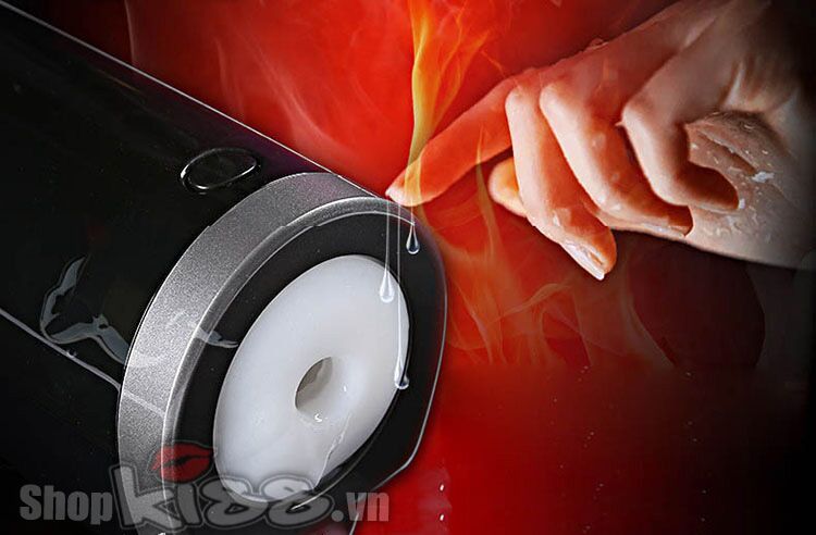 Máy thủ dâm tự động Nhật Bản Piston Heat IR, rung mát xa, chống nước
