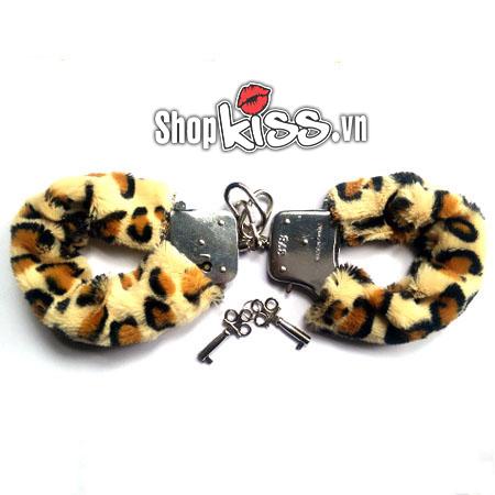 Còng tay kim loại bọc bông kích thích mua hàng ngay