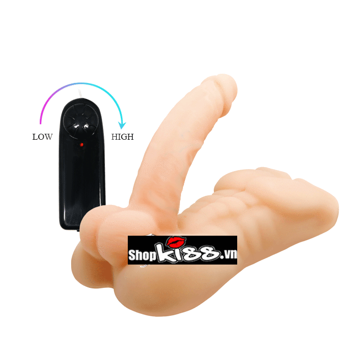 cu giả có rung gắn thân người đàn ông tại hà nội