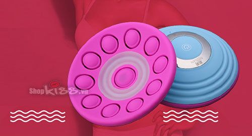 Đĩa Massage Ngực Không Dây Điều Khiển Từ Xa Kích Thích Hưng Phấn
