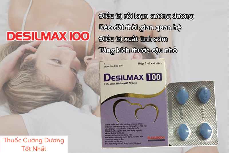 Desilmax 100mg tăng cường sinh lý Ấn Độ chính hãng hiệu quả Desilmax 100mg tăng cường sinh lý Ấn Độ chính hãng hiệu quả