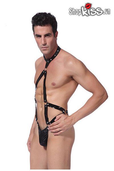 Quần lót lọt khe nam đai da gợi cảm NY105 sexy quyến rũ
