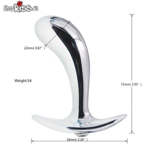 Bộ 3 Dụng Cụ Kích Thích Hậu Môn Inox Cao Cấp Mua Ngay
