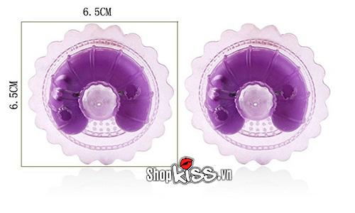 Dụng cụ mát xa nhũ hoa mini silicon mềm mại rung êm Dụng cụ mát xa nhũ hoa mini silicon mềm mại rung êm