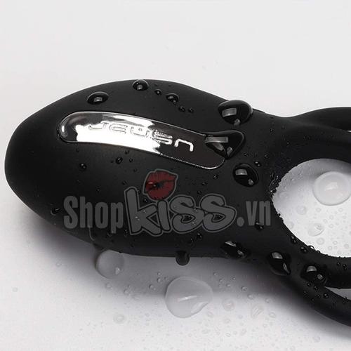 Vòng đeo dương vật rung JEUSN silicone cao cấp kích thích mạnh mẽ