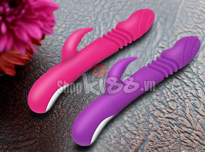 dương vật đa năng ella rung mạnh silicone cao cấp sạc điện