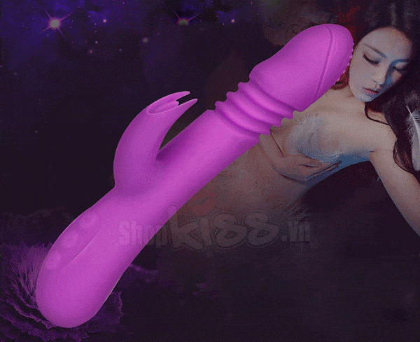 dương vật đa năng ella rung mạnh silicone cao cấp sạc điện