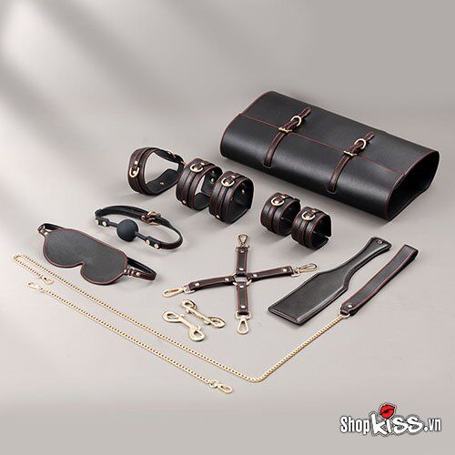  Đánh giá Bộ đồ chơi bạo dâm bằng da cao cấp đỏ đen hàng xách tay