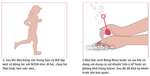 Bóng tập se khít Svakom Nova nâng cơ vùng kín hấp dẫn