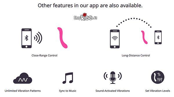 Dụng Cụ Kích Thích Điểm G Lovense Osci 2 Điều Khiển App Từ Xa