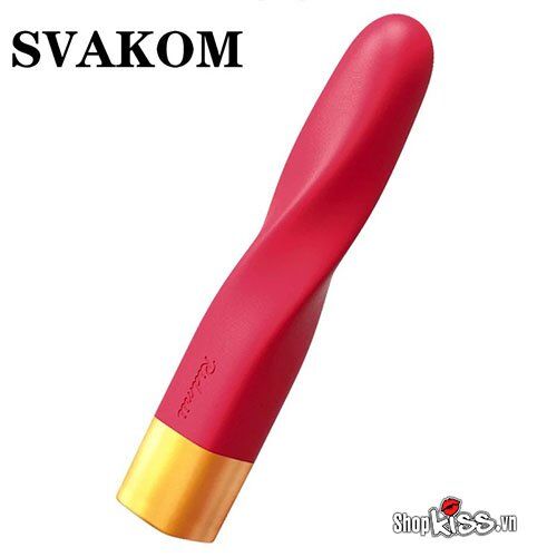  Đại lý Dụng cụ kích thích điểm G Svakom Finn ngụy trang hình thỏi son cao cấp