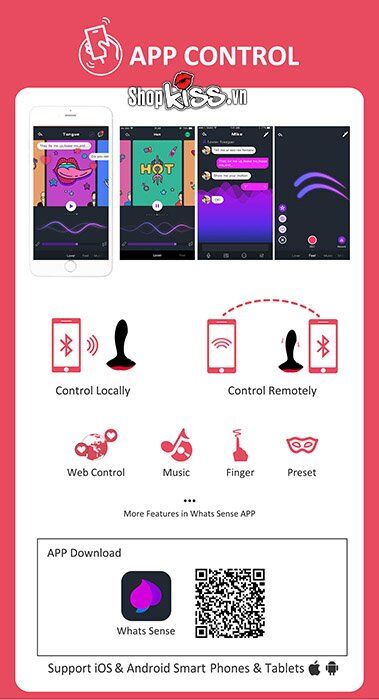 Dụng cụ kích thích hậu môn Magic Motion Solstice điều khiển app cao cấp an toàn