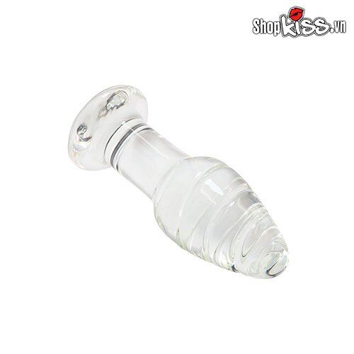 Thủy tinh xoắn ốc kích thích hậu môn cao cấp an toàn uy tín
