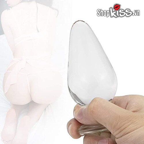 Phích Cắm Hậu Môn Thủy Tinh Cao Cấp Trong Suốt Kích Dục