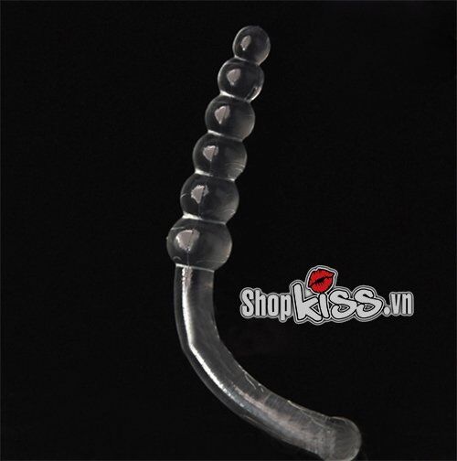 Dụng cụ mát xa hậu môn chữ L hạt tròn kích thích cực đỉnh