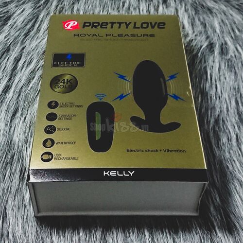 Dụng cụ xung điện hậu môn mạ vàng 24K Pretty Love Kelly bán chạy
