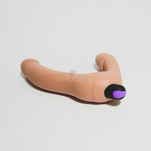 Dương vật 2 đầu LoveToy siêu mềm rung điều khiển xa tuyệt đỉnh