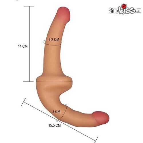 Dương vật 2 đầu silicon mềm mại kích thích tột đỉnh nữ và đôi