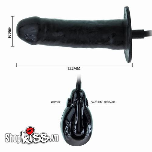 Dương vật bơm hơi tự động Bigger Joy (DV03B) 21 sextoy cho nữ dạng bơm tăng kích cỡ cậu nhỏ Bigger Joy DV03B kích thước phù hợp