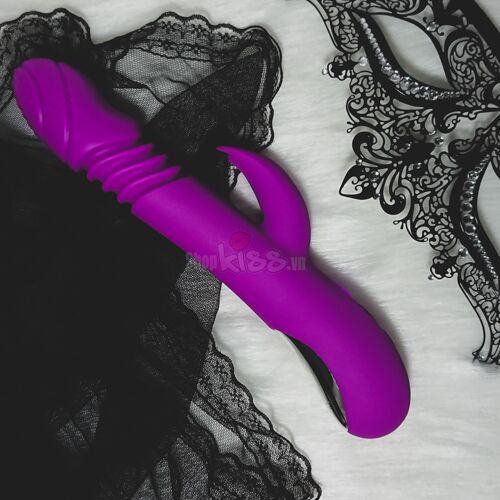 dương vật đa năng ella rung mạnh silicone cao cấp sạc điện