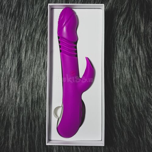 dương vật đa năng ella rung mạnh silicone cao cấp sạc điện