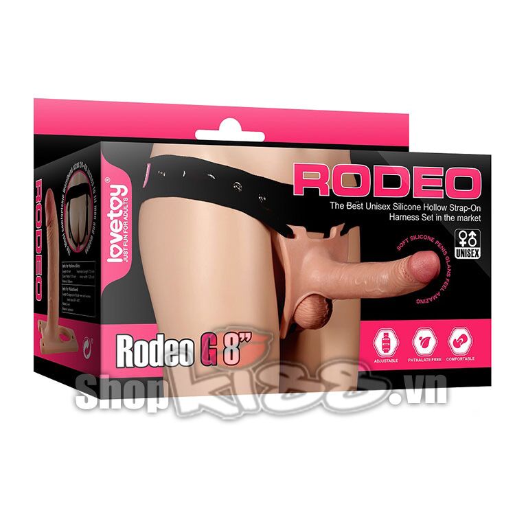 Dương Đật Giả Rỗng Ruột Lovetoy Rodeo Siêu Mềm Kích Thích