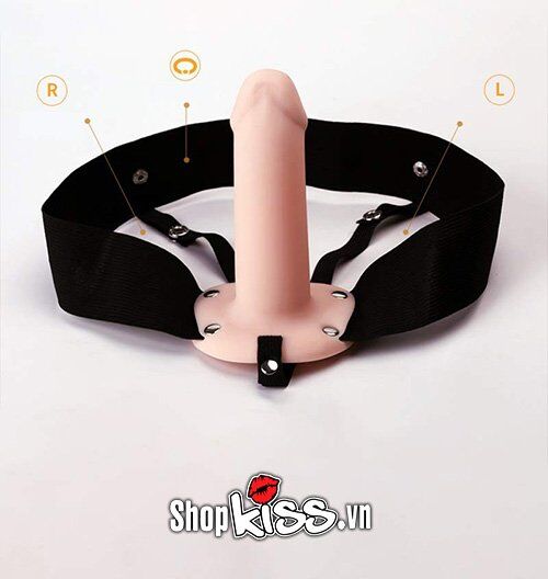 Dương vật giả dây đeo mềm mịn size vừa – Siêu thật, an toàn