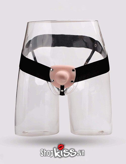 Dương vật giả dây đeo mềm mịn size vừa – Siêu thật, an toàn