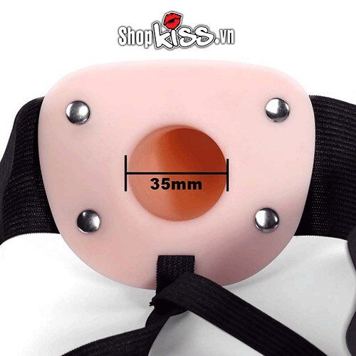 Dương vật giả dây đeo mềm mịn size vừa – Siêu thật, an toàn