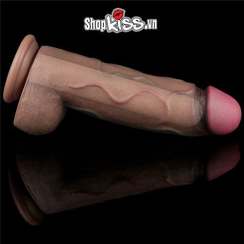 Dương vật giả Lovetoy 2 lớp XXL 12 inch Silicon cao cấp sướng ngay