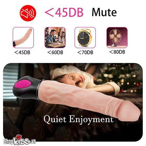 Dương Vật Giả Rung Sưởi Ấm Siêu Mềm Mại - Đa Dạng Mẫu Mã