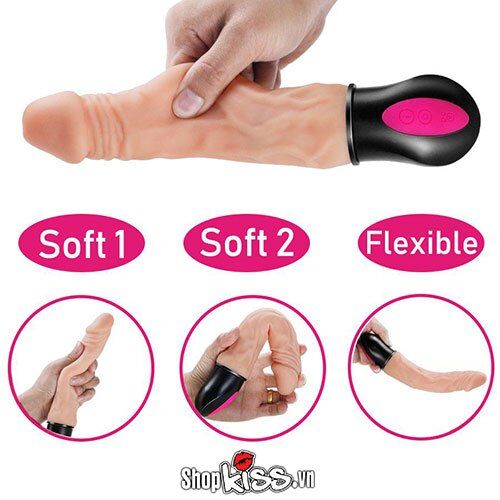 Dương Vật Giả Rung Sưởi Ấm Siêu Mềm Mại - Đa Dạng Mẫu Mã