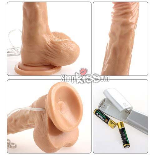 Dương vật gắn tường rung Loveaider Oriental Rome kích thích khoái cảm