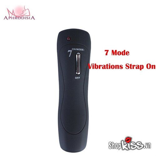 Dương vật giả đeo kèm rung Aphrodisia silicon cao cấp cho Les
