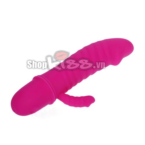 Dương vật giả mini silicon mềm rung mạnh Prettylove ARND kích thích