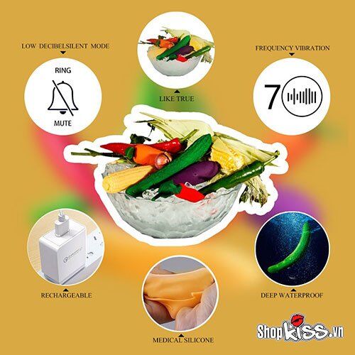  Sỉ Dương vật giả ngụy trang hình trái bắp Wistone Maize giá tốt