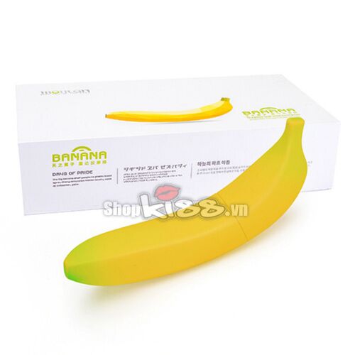 Dương vật giả rung quả chuối Banana Hàng hot độc đáo tiện lợi