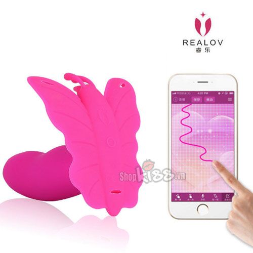 Dương vật giả bướm rung Realov LYDIA cao cấp kích thích mạnh