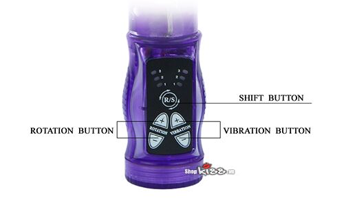 Chirpy Rabbit Baile Dương vật giả gai rung ngoáy siêu kích thích