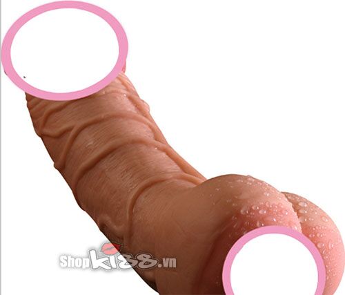 Dương vật giả silicone mềm mịn kèm hậu môn kích thích mạnh