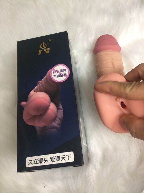 Dương vật giả silicone mềm mịn kèm hậu môn kích thích mạnh