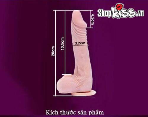 Loveaider Dương Vật Rung Ngoáy Mềm Mịn Kích Thích Sung Sướng