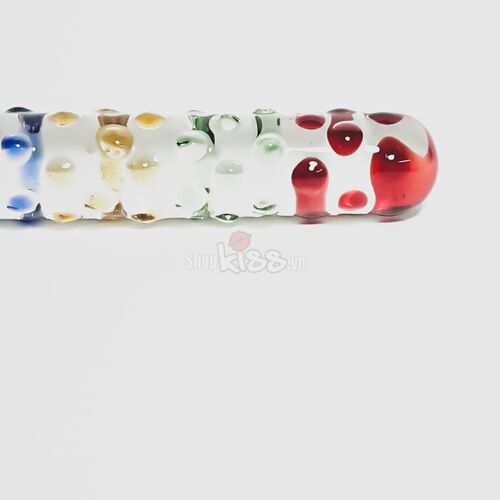 Dương vật thủy tinh pha lê 4 màu sang trọng quà tặng độc đáo