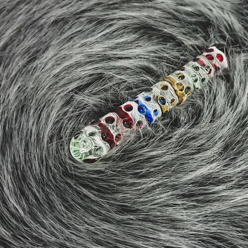 Dương vật thủy tinh pha lê 4 màu sang trọng quà tặng độc đáo