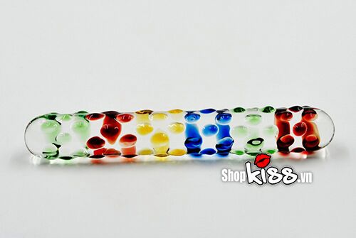 Dương vật thủy tinh pha lê 4 màu sang trọng quà tặng độc đáo