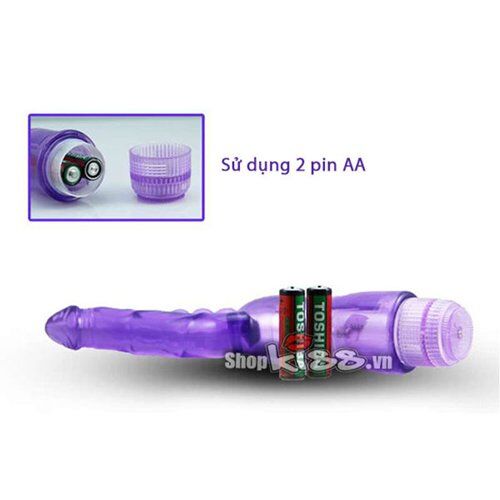 Dương vật rung 2 nhánh Double Pleasure chất silicon mềm mại kích thích nữ